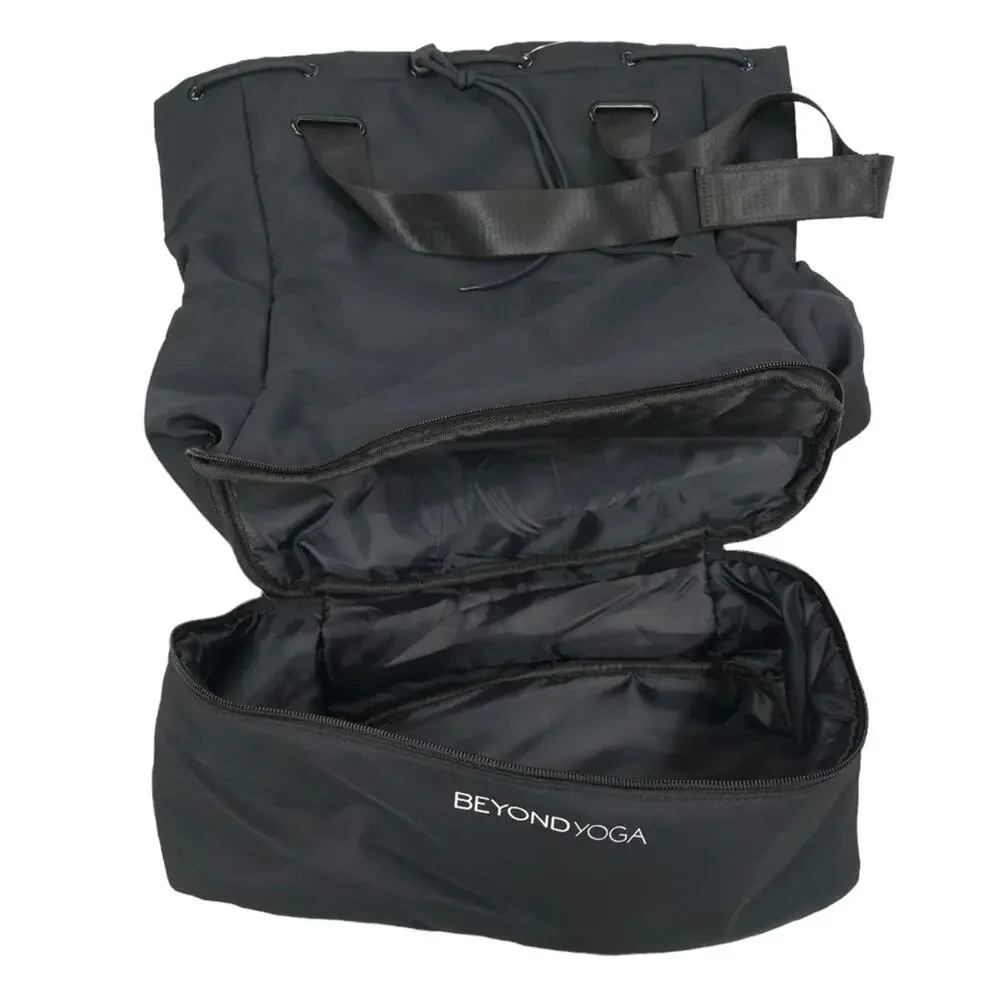 Beyond Yoga Backpack Gym Bag Convertible Tote Black